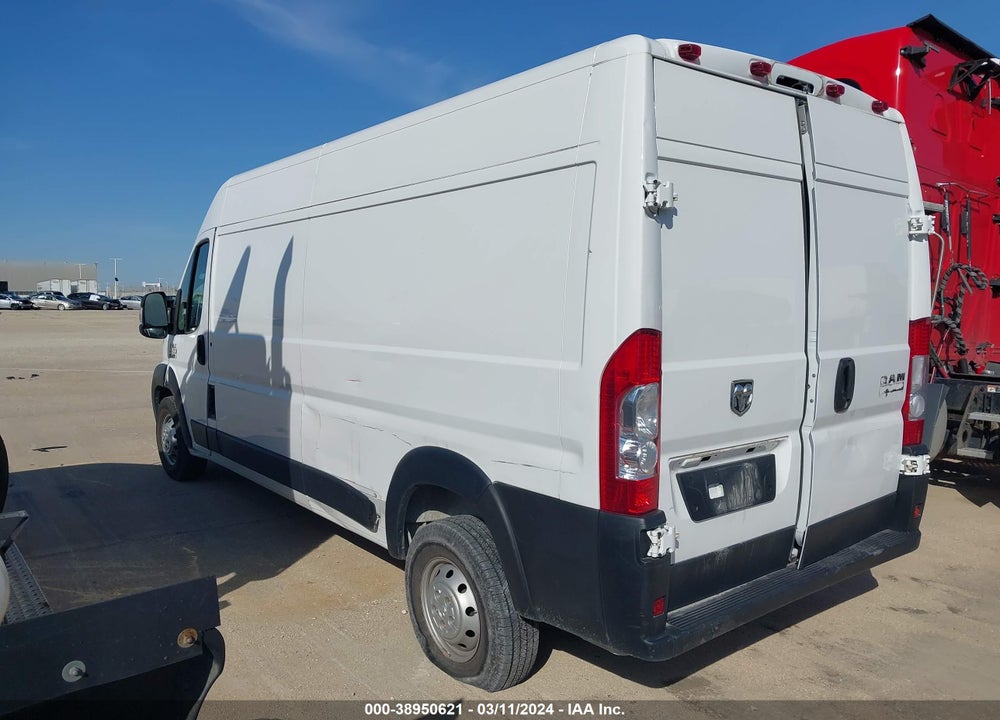 2020 RAM PROMASTER 2500 HIGH ROOF 159 WB VIN: 3C6TRVDG9LE101385