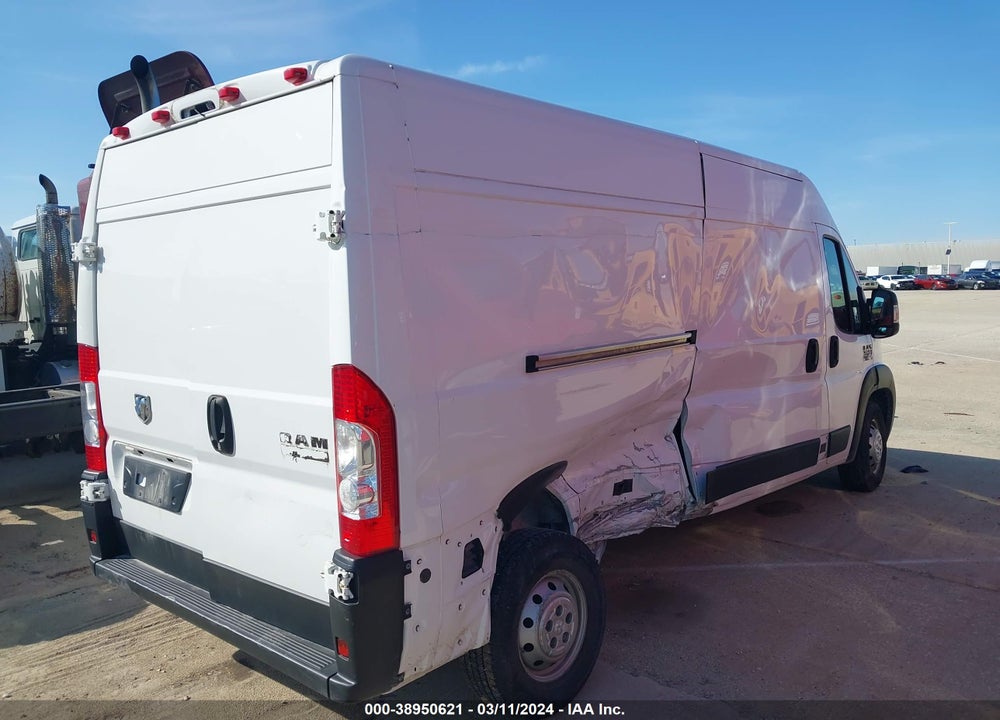2020 RAM PROMASTER 2500 HIGH ROOF 159 WB VIN: 3C6TRVDG9LE101385