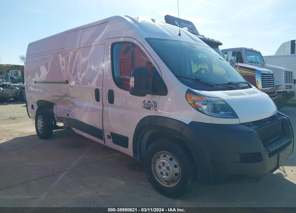 2020 RAM PROMASTER 2500 HIGH ROOF 159 WB VIN: 3C6TRVDG9LE101385