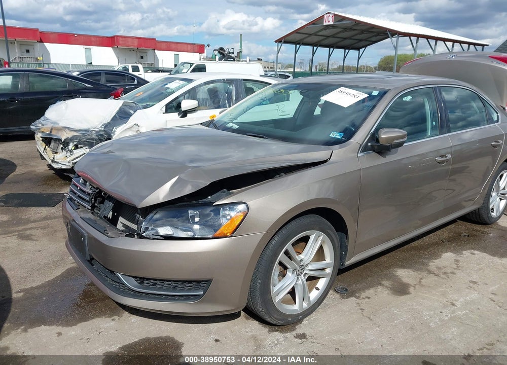 2015 VOLKSWAGEN PASSAT 2.0L TDI SE VIN: 1VWBV7A38FC015667