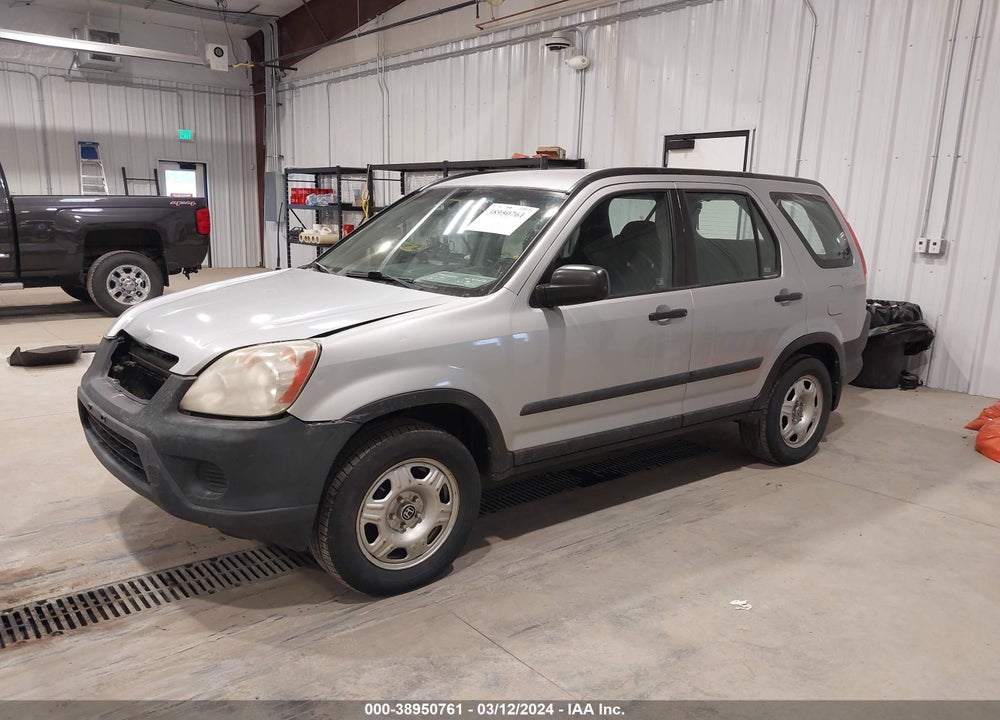2005 HONDA CR-V LX VIN: SHSRD78505U315256