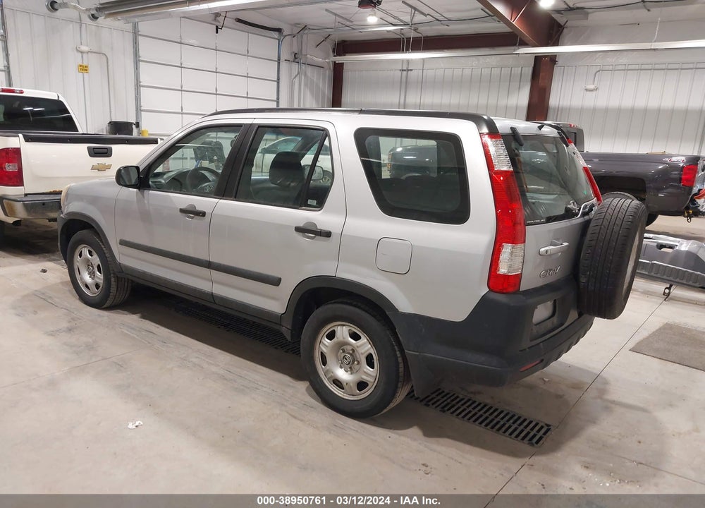 2005 HONDA CR-V LX VIN: SHSRD78505U315256
