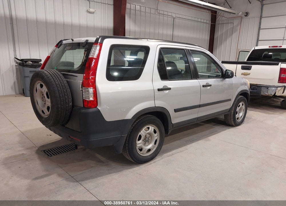 2005 HONDA CR-V LX VIN: SHSRD78505U315256