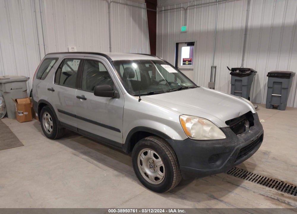 2005 HONDA CR-V LX VIN: SHSRD78505U315256