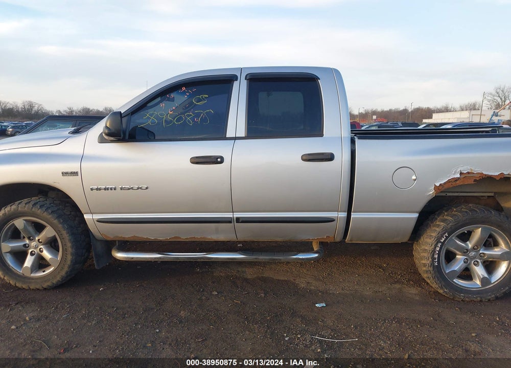 2007 DODGE RAM 1500 SLT/TRX4 OFF ROAD/SPORT VIN: 1D7HU18287S245152