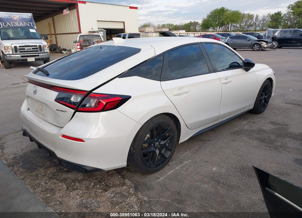 2023 HONDA CIVIC SPORT VIN: 19XFL2H89PE004623