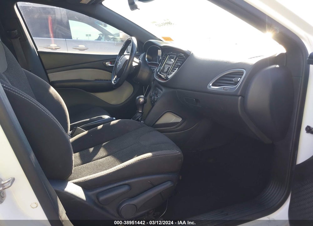 2015 DODGE DART SXT VIN: 1C3CDFBB9FD363907