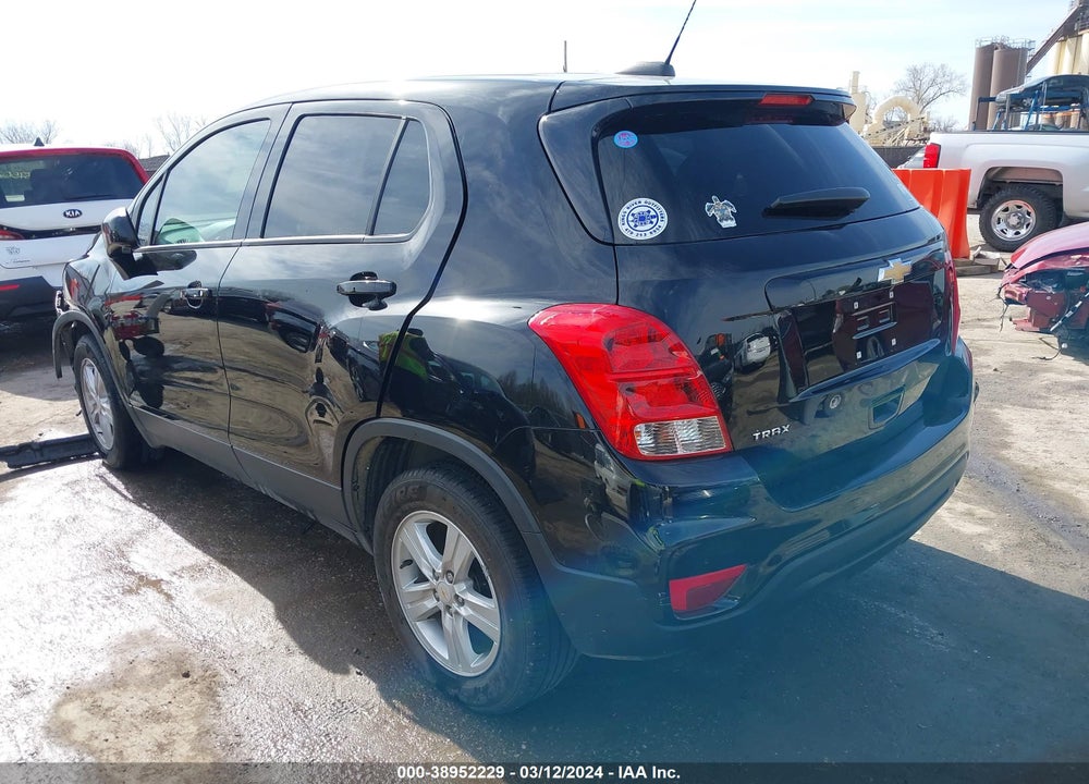 2020 CHEVROLET TRAX FWD LS VIN: KL7CJKSB2LB063885