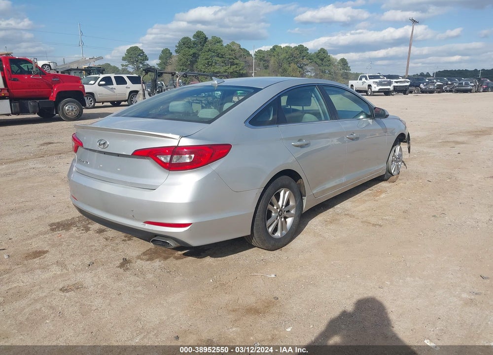 2017 HYUNDAI SONATA VIN: 5NPE24AF4HH568874