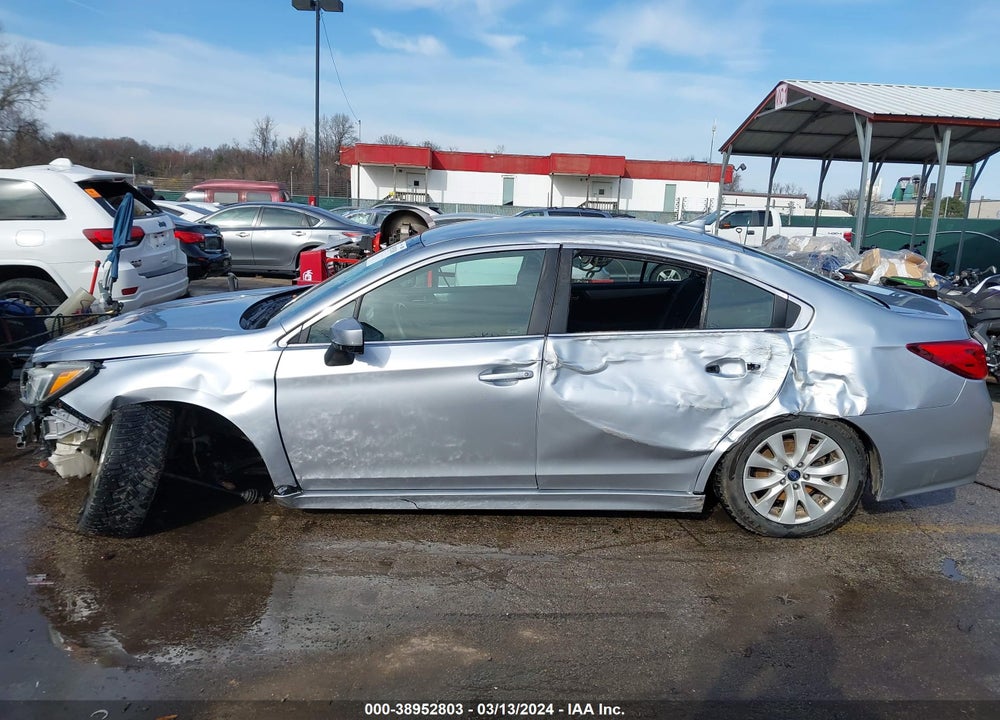 2016 SUBARU LEGACY 2.5I PREMIUM VIN: 4S3BNAC61G3055792