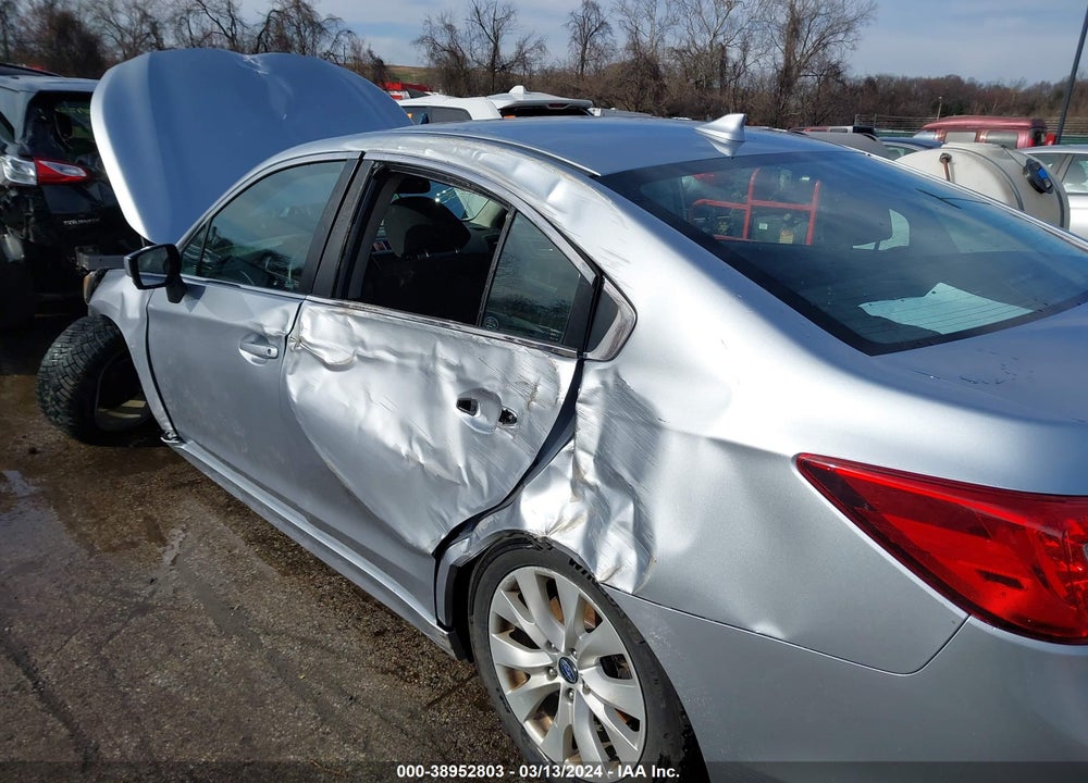 2016 SUBARU LEGACY 2.5I PREMIUM VIN: 4S3BNAC61G3055792