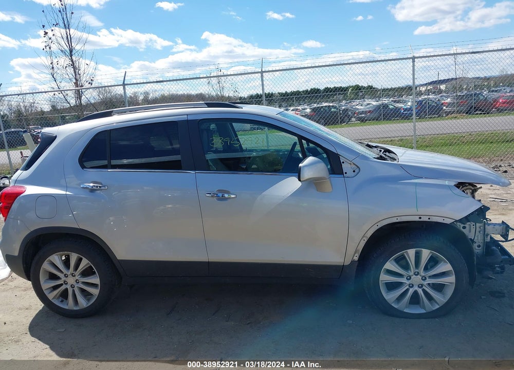 2017 CHEVROLET TRAX PREMIER VIN: 3GNCJRSB3HL197247