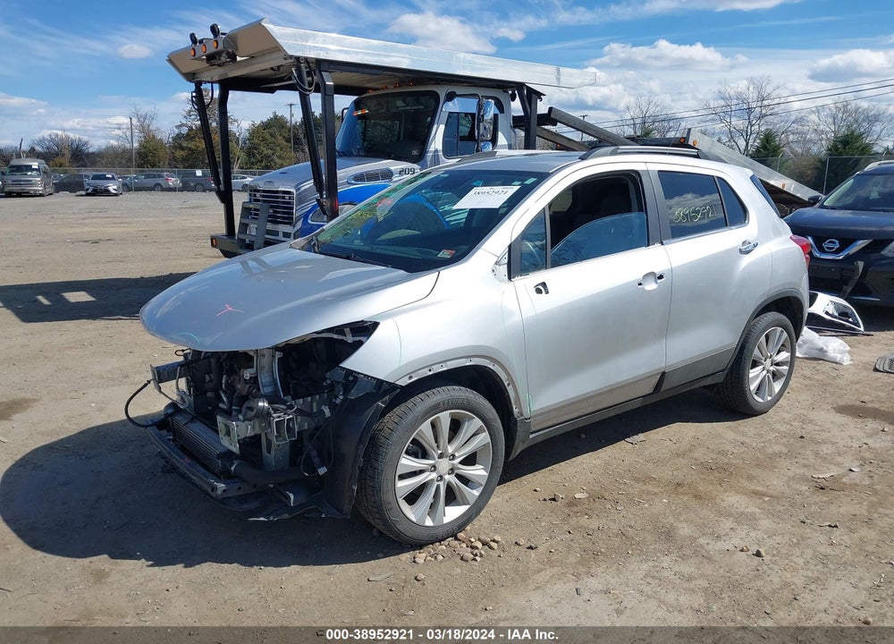 2017 CHEVROLET TRAX PREMIER VIN: 3GNCJRSB3HL197247