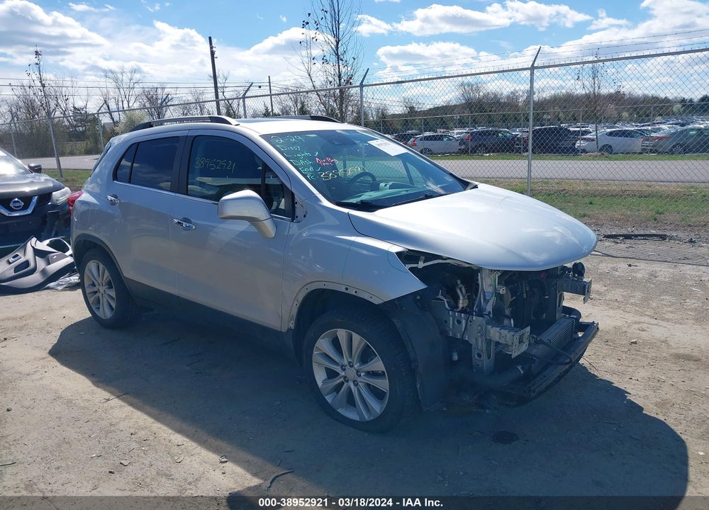 2017 CHEVROLET TRAX PREMIER VIN: 3GNCJRSB3HL197247