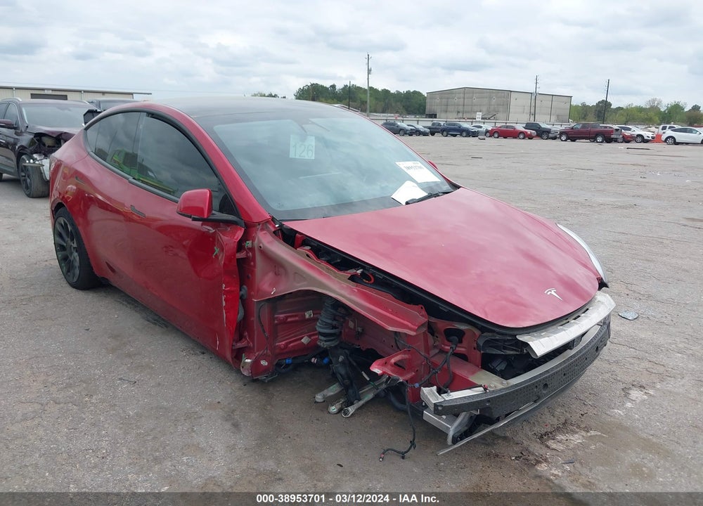 2021 TESLA MODEL Y LONG RANGE DUAL MOTOR ALL-WHEEL DRIVE VIN: 5YJYGDEE1MF118351