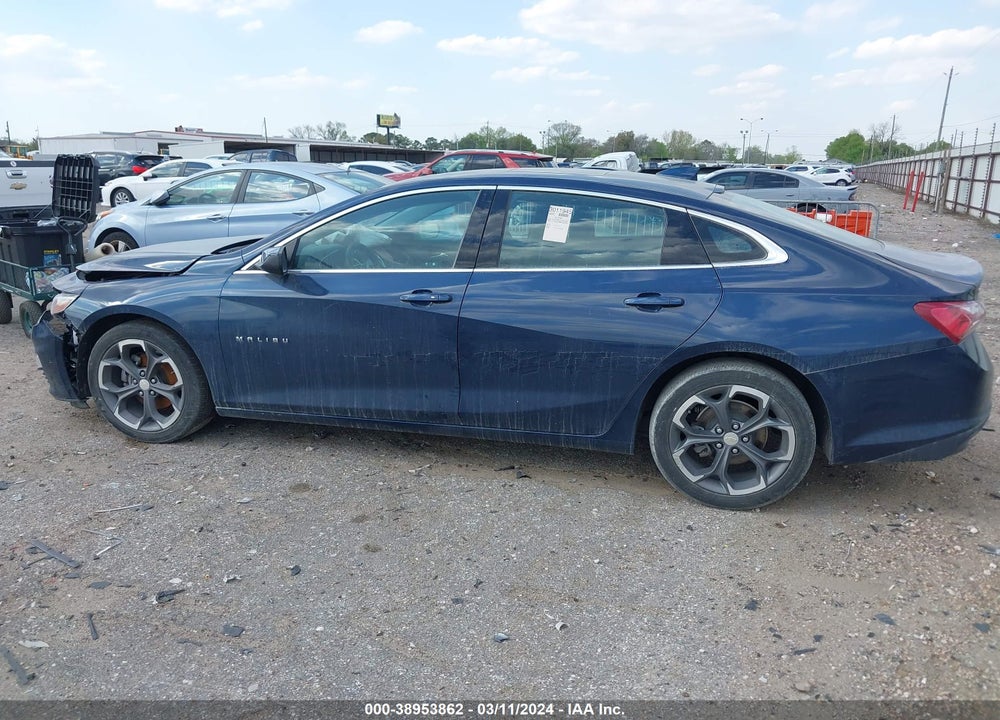 2021 CHEVROLET MALIBU FWD LT VIN: 1G1ZD5ST8MF022324