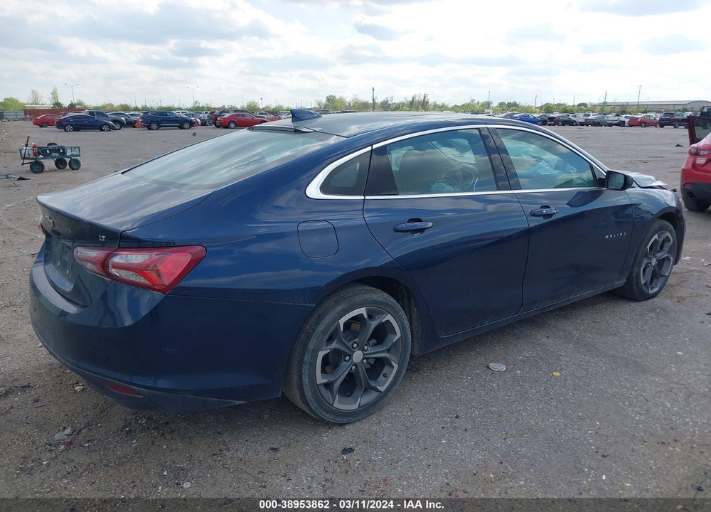 2021 CHEVROLET MALIBU FWD LT VIN: 1G1ZD5ST8MF022324