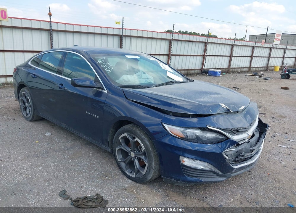 2021 CHEVROLET MALIBU FWD LT VIN: 1G1ZD5ST8MF022324