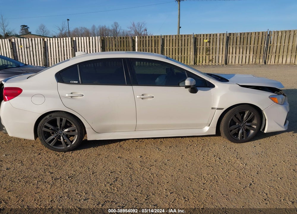 2017 SUBARU WRX PREMIUM VIN: JF1VA1E61H9828304