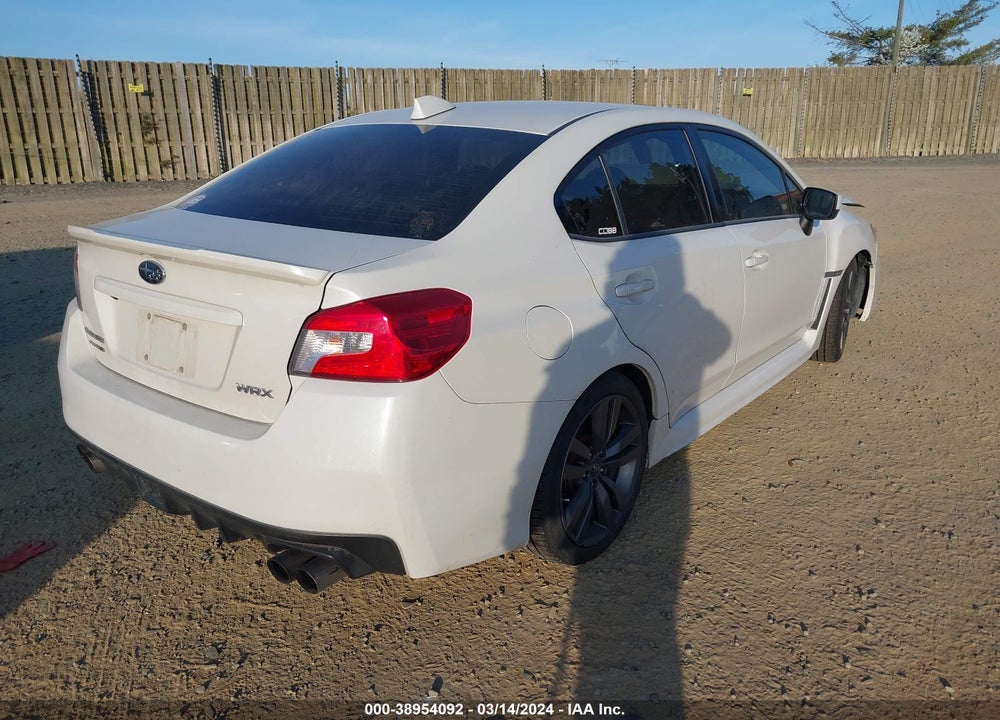 2017 SUBARU WRX PREMIUM VIN: JF1VA1E61H9828304