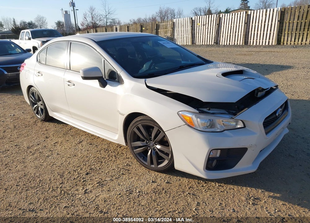 2017 SUBARU WRX PREMIUM VIN: JF1VA1E61H9828304
