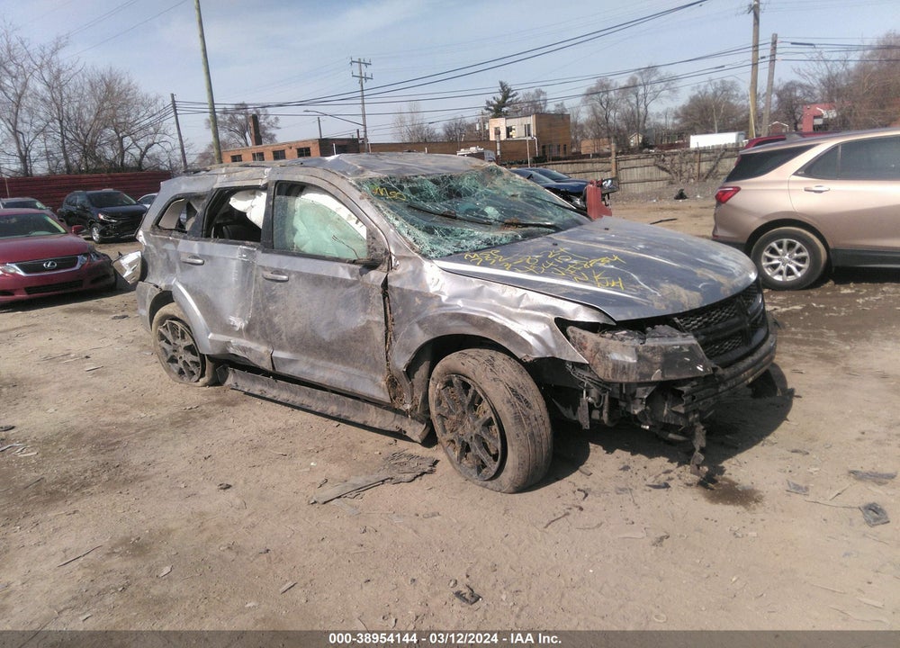 2019 DODGE JOURNEY GT AWD VIN: 3C4PDDEG3KT708734