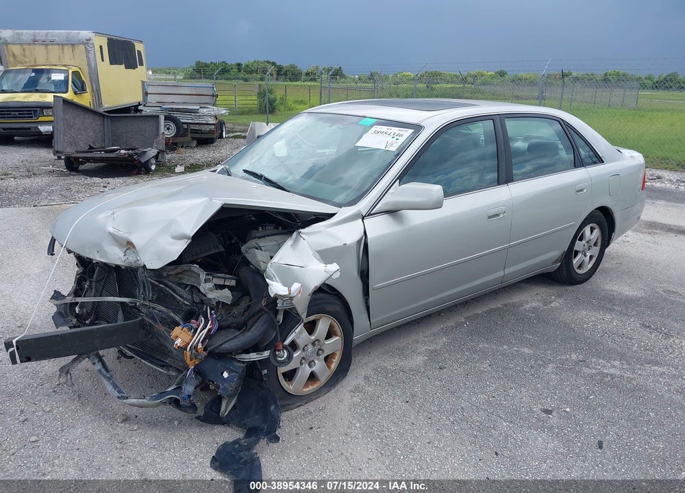 2000 TOYOTA AVALON XL VIN: 4T1BF28B9YU030235