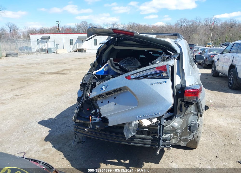 2023 TOYOTA HIGHLANDER HYBRID PLATINUM VIN: 5TDEBRCH7PS112114