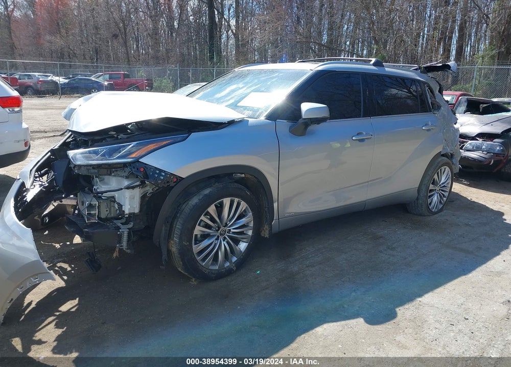 2023 TOYOTA HIGHLANDER HYBRID PLATINUM VIN: 5TDEBRCH7PS112114