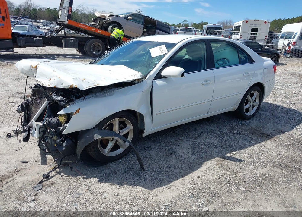 2009 HYUNDAI SONATA SE VIN: 5NPEU46C99H490053