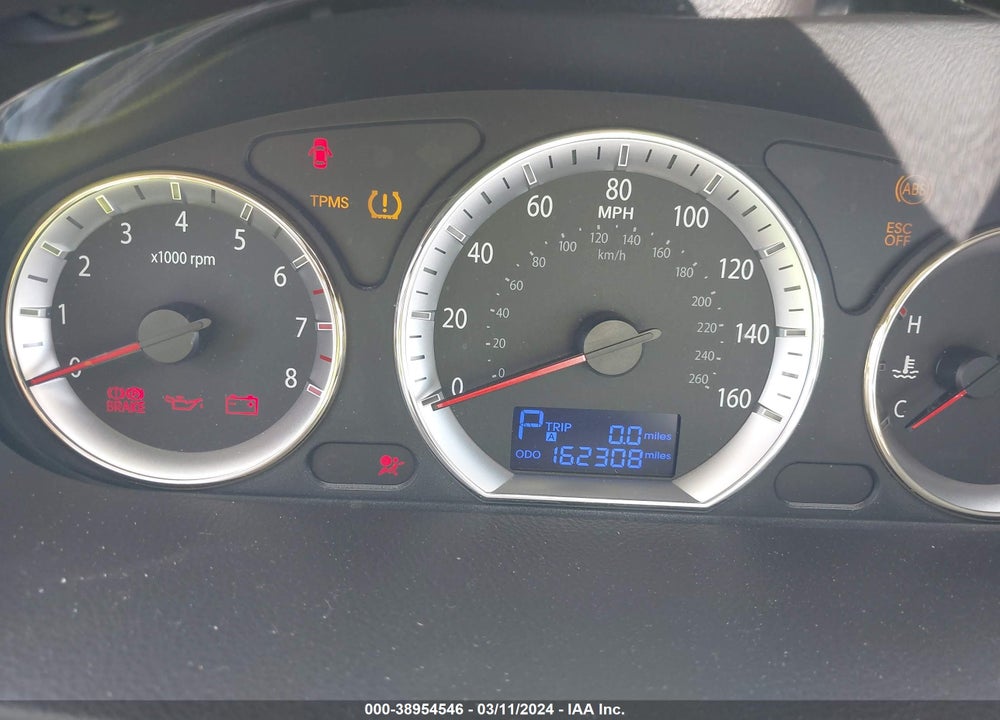 2009 HYUNDAI SONATA SE VIN: 5NPEU46C99H490053