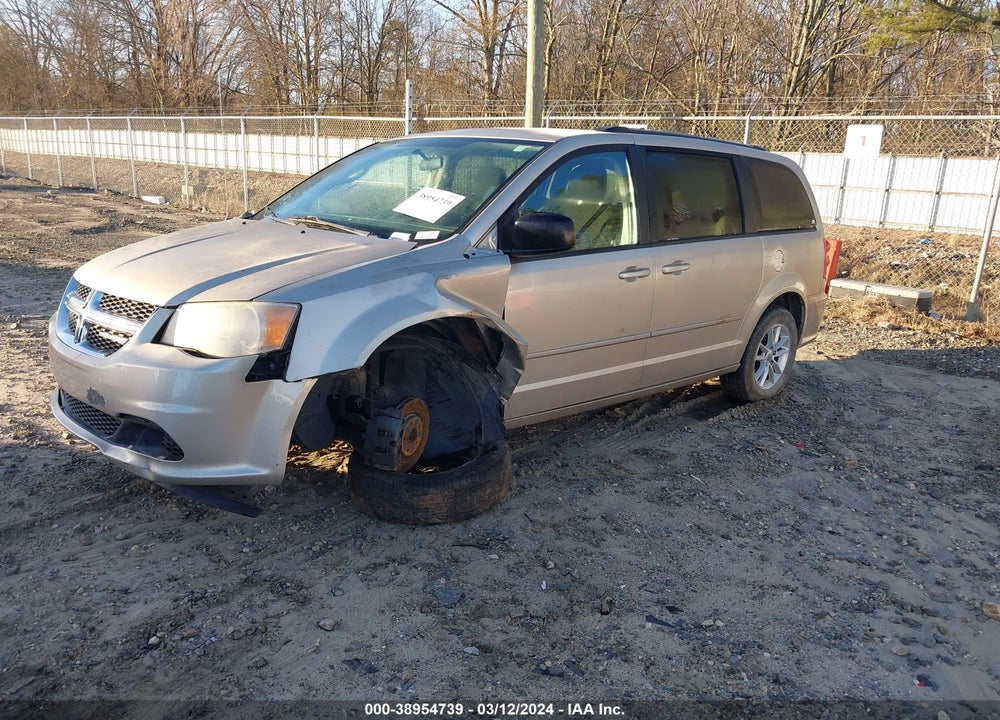 2014 DODGE GRAND CARAVAN SXT VIN: 2C4RDGCG7ER244190