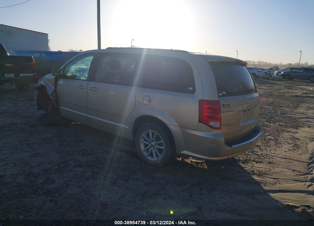 2014 DODGE GRAND CARAVAN SXT VIN: 2C4RDGCG7ER244190