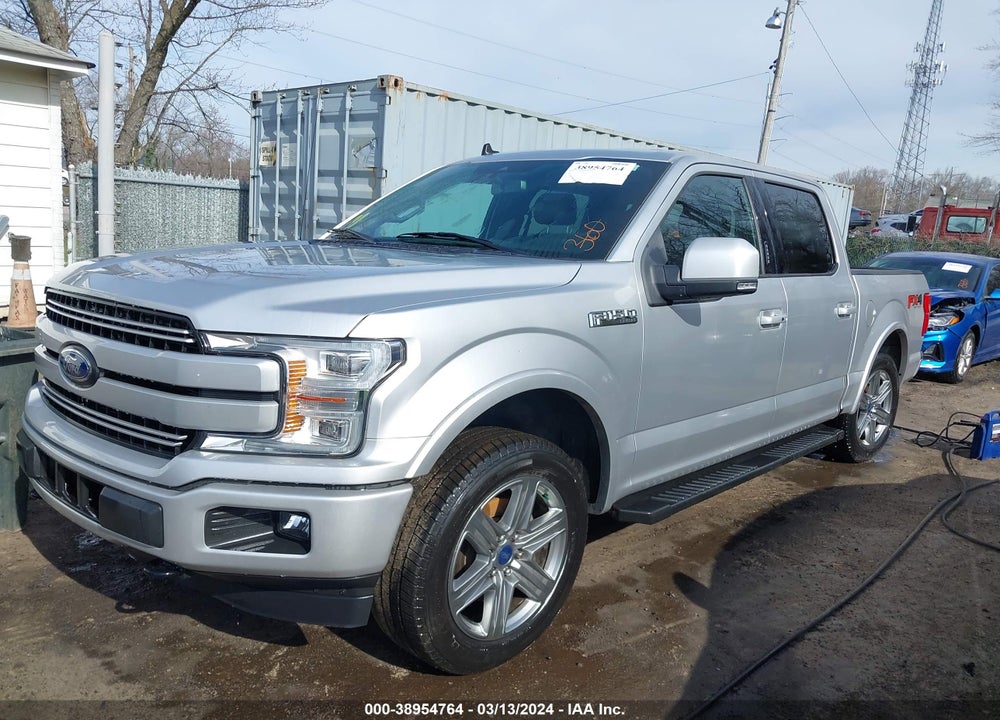 2019 FORD F-150 LARIAT VIN: 1FTEW1E41KFA54252