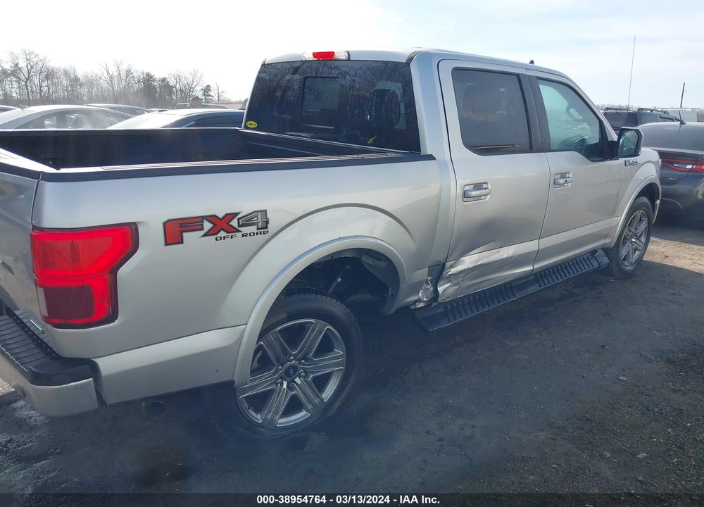 2019 FORD F-150 LARIAT VIN: 1FTEW1E41KFA54252