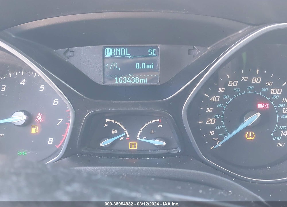2012 FORD FOCUS VIN: 1FAHP3K20CL169183