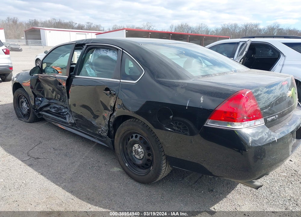 2016 CHEVROLET IMPALA LIMITED POLICE VIN: 2G1WD5E35G1102836
