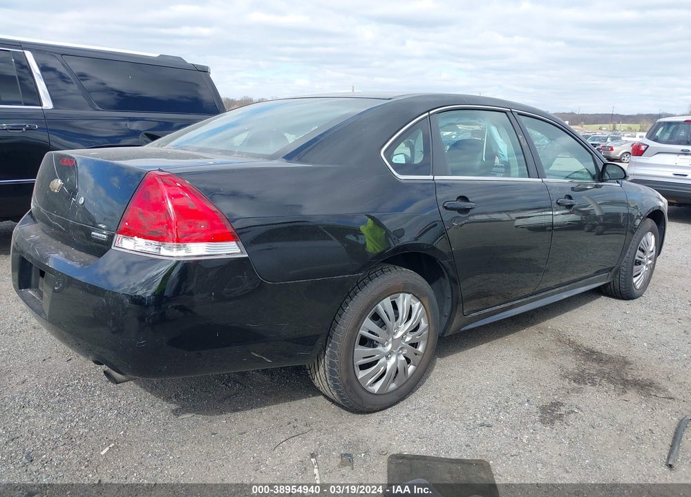 2016 CHEVROLET IMPALA LIMITED POLICE VIN: 2G1WD5E35G1102836