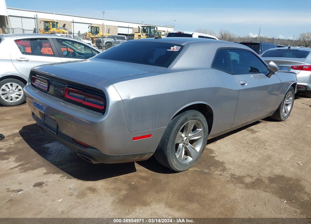 2016 DODGE CHALLENGER SXT VIN: 2C3CDZAG4GH336875