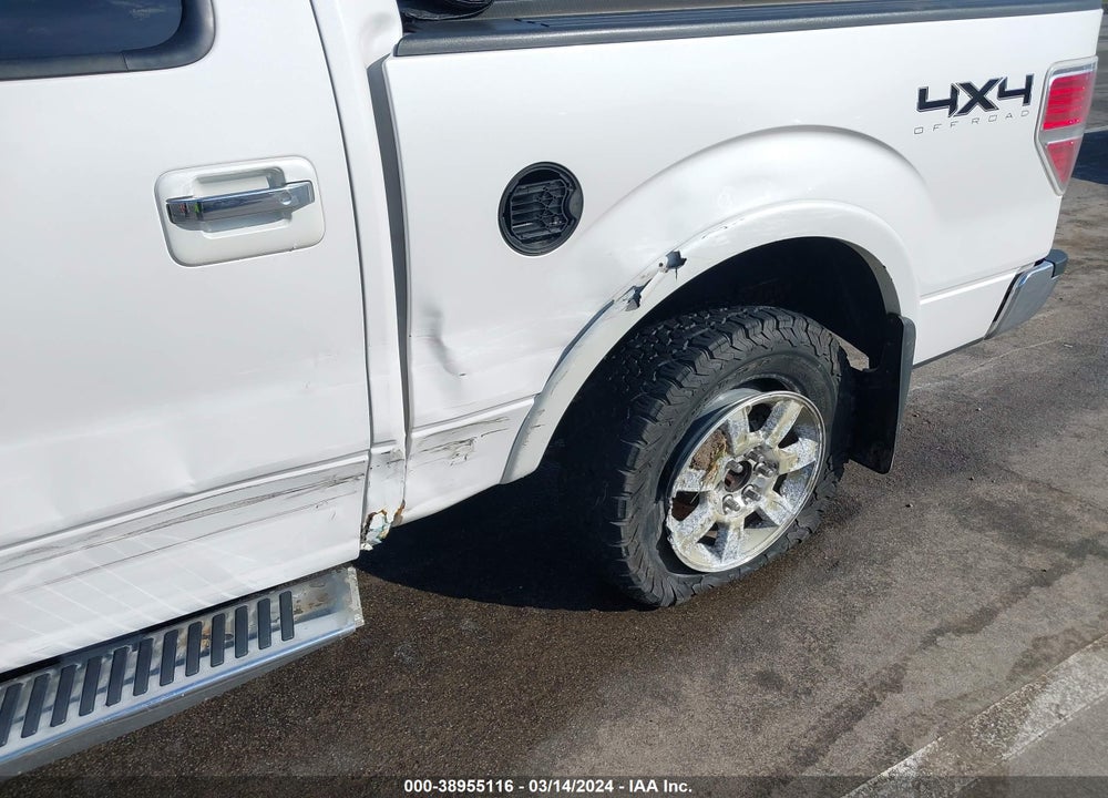 2011 FORD F-150 LARIAT VIN: 1FTFW1EF1BFC25958