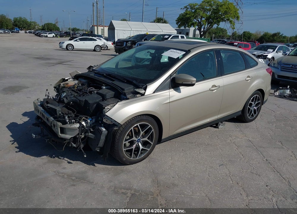 2018 FORD FOCUS SEL VIN: 1FADP3H28JL266263
