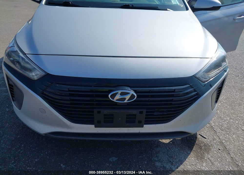 2017 HYUNDAI IONIQ HYBRID BLUE VIN: KMHC65LC2HU057492