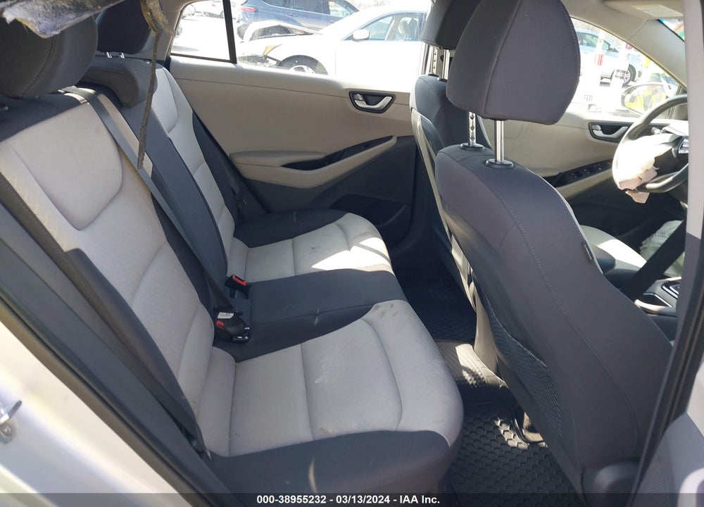2017 HYUNDAI IONIQ HYBRID BLUE VIN: KMHC65LC2HU057492