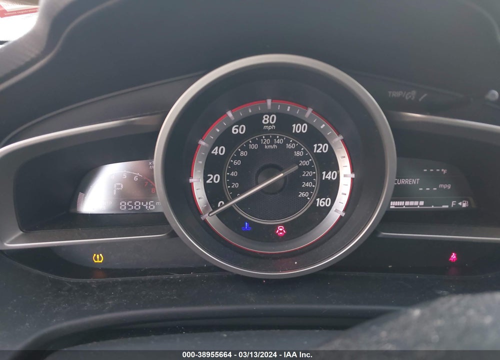 2014 MAZDA 3 I GRAND TOURING VIN: JM1BM1W78E1184144