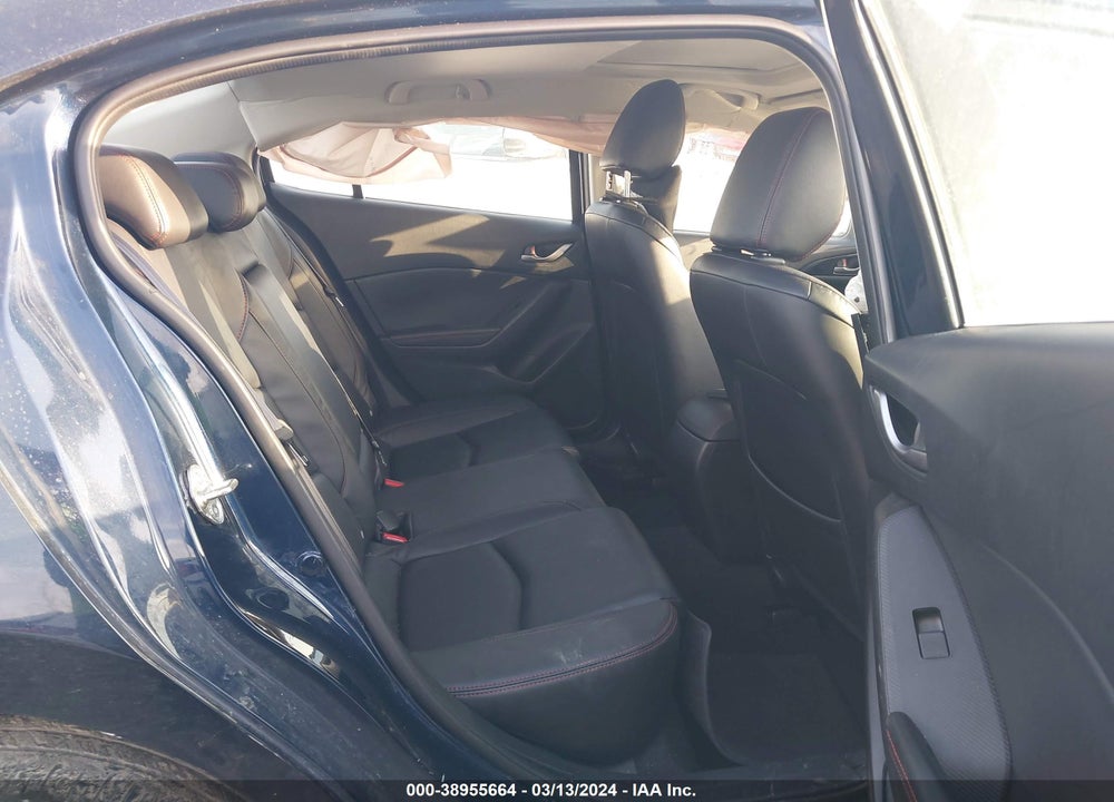 2014 MAZDA 3 I GRAND TOURING VIN: JM1BM1W78E1184144