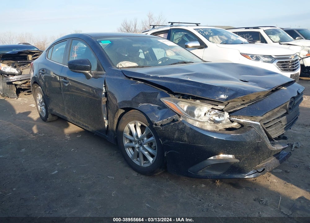 2014 MAZDA 3 I GRAND TOURING VIN: JM1BM1W78E1184144