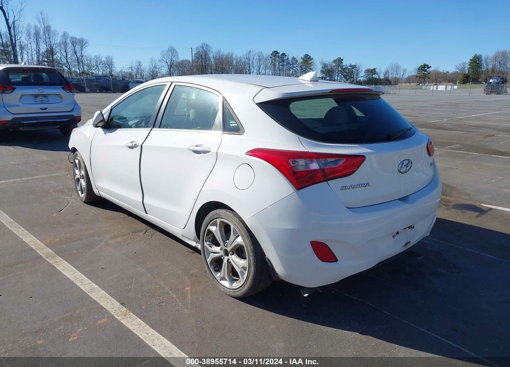 2013 HYUNDAI ELANTRA GT VIN: KMHD35LE2DU044525