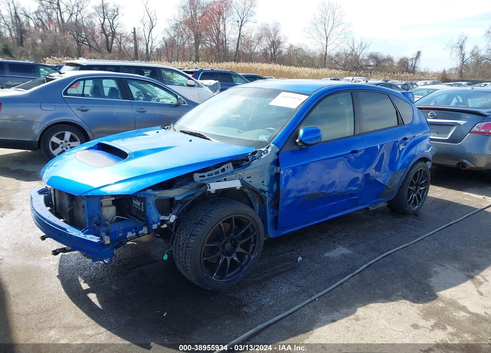 2013 SUBARU IMPREZA WRX VIN: JF1GR7E63DG873769