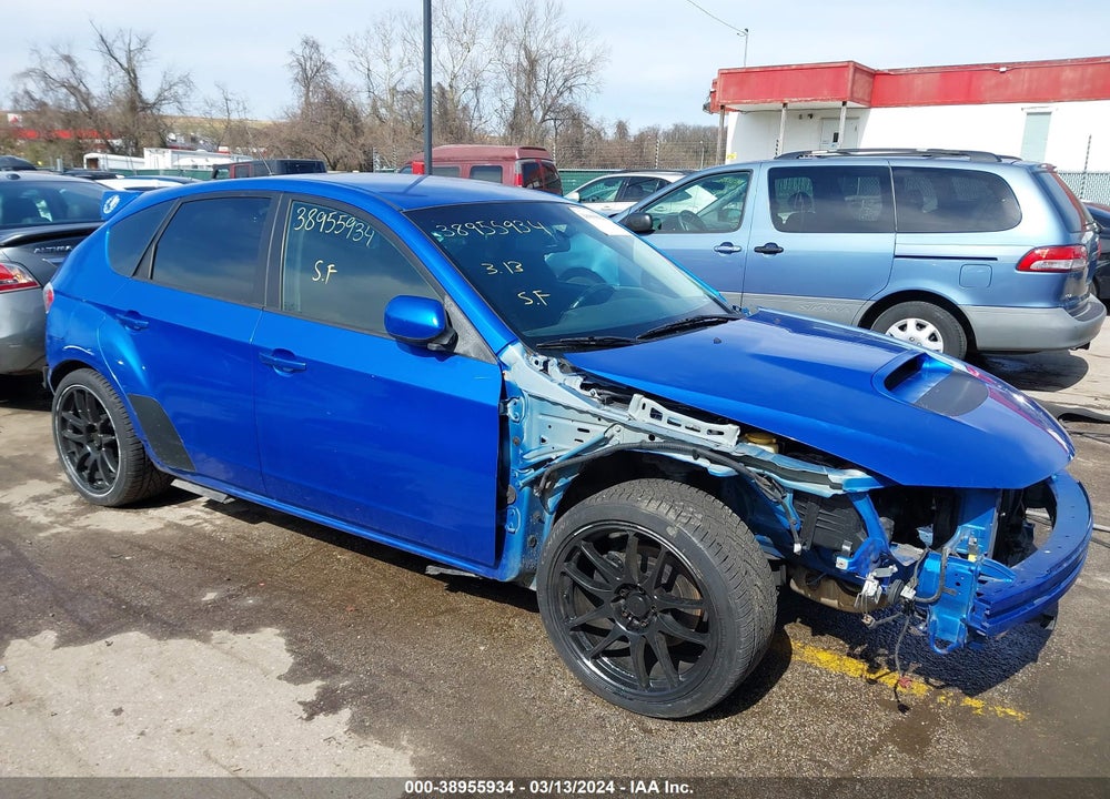 2013 SUBARU IMPREZA WRX VIN: JF1GR7E63DG873769