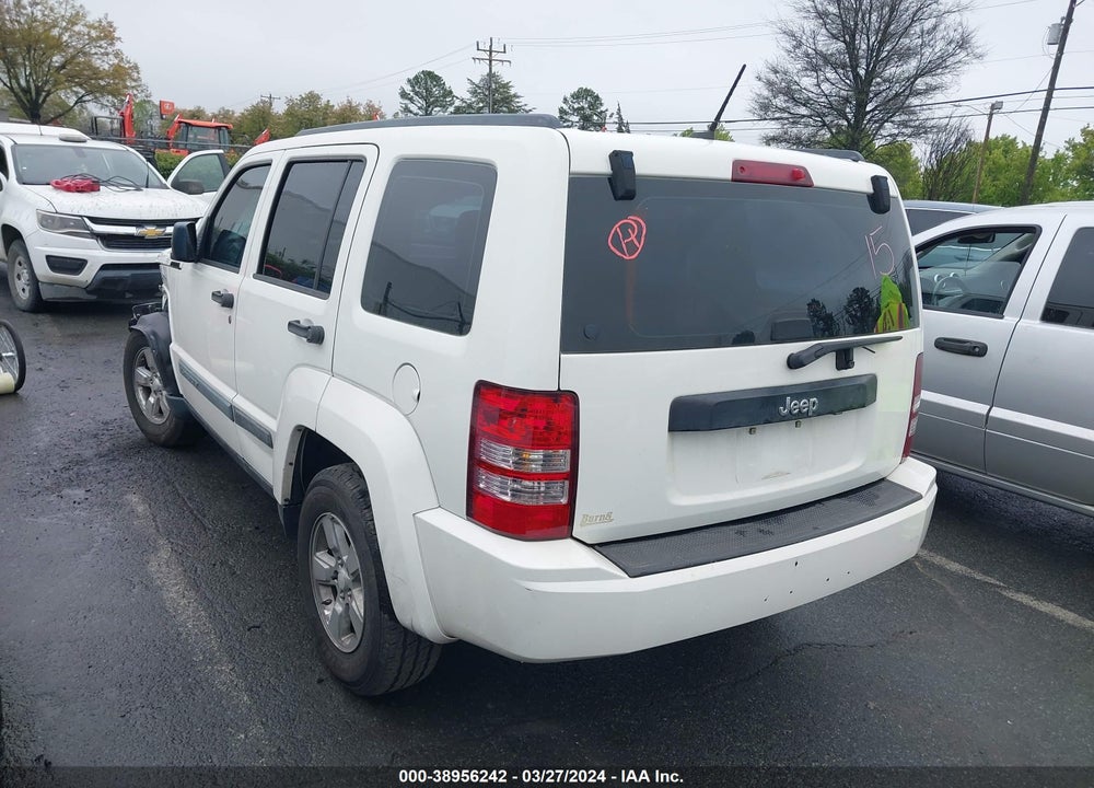 2009 JEEP LIBERTY SPORT VIN: 1J8GP28K99W552059
